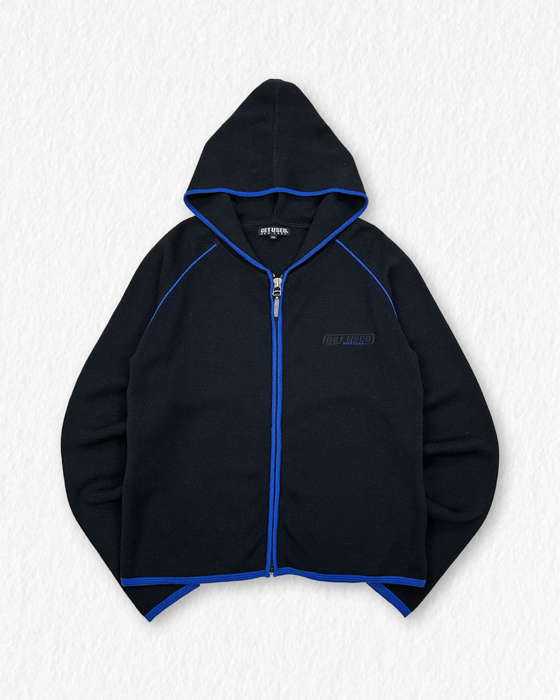 겟유즈드 니트 후드집업 상품이미지1