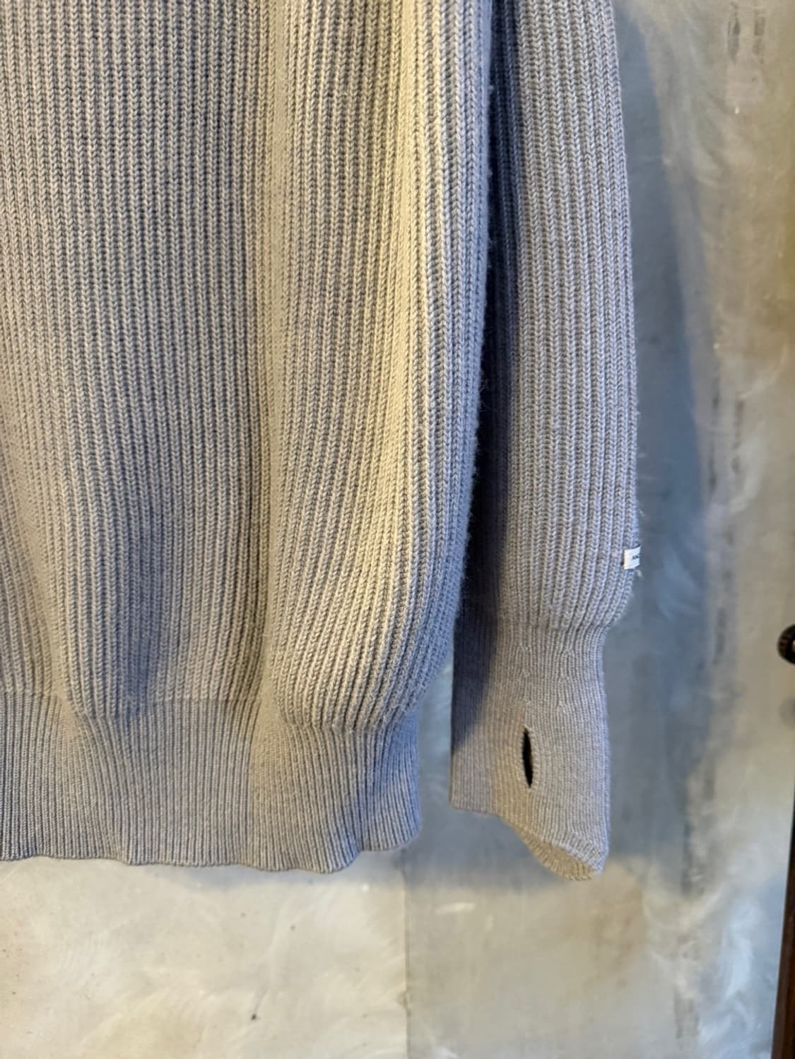 어나더오피스 모호크넥 니트 105 상품이미지6