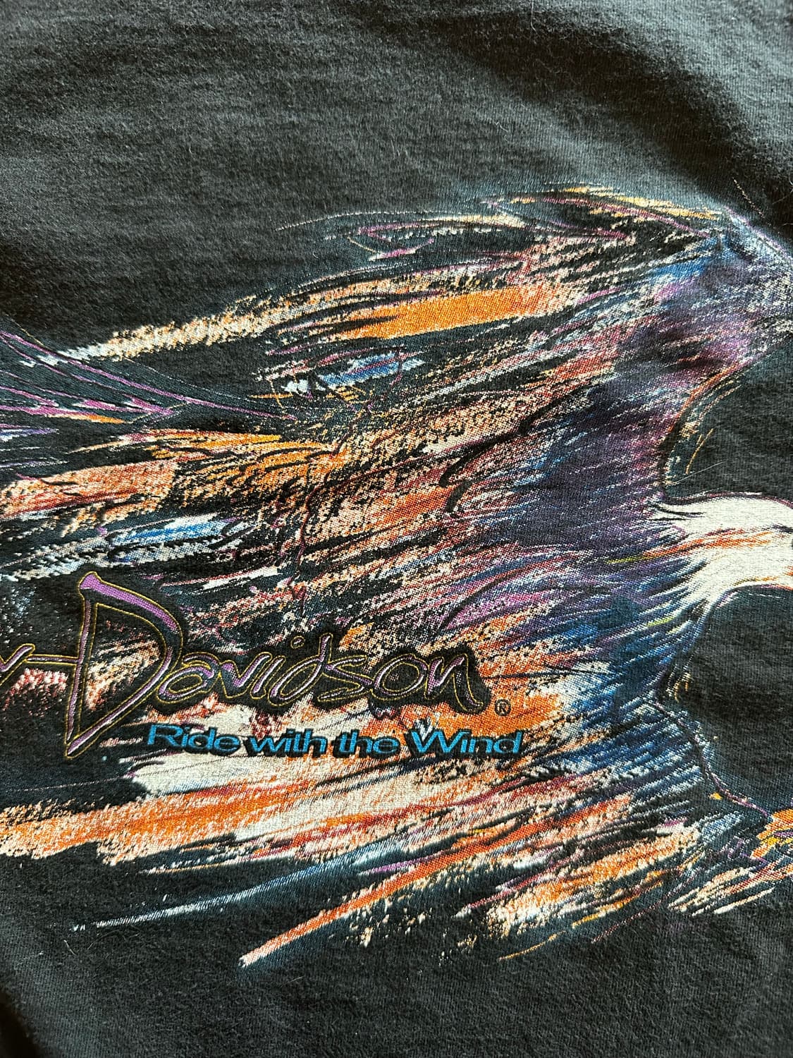 90s Harley davidson Ride with the Wind 상품이미지3