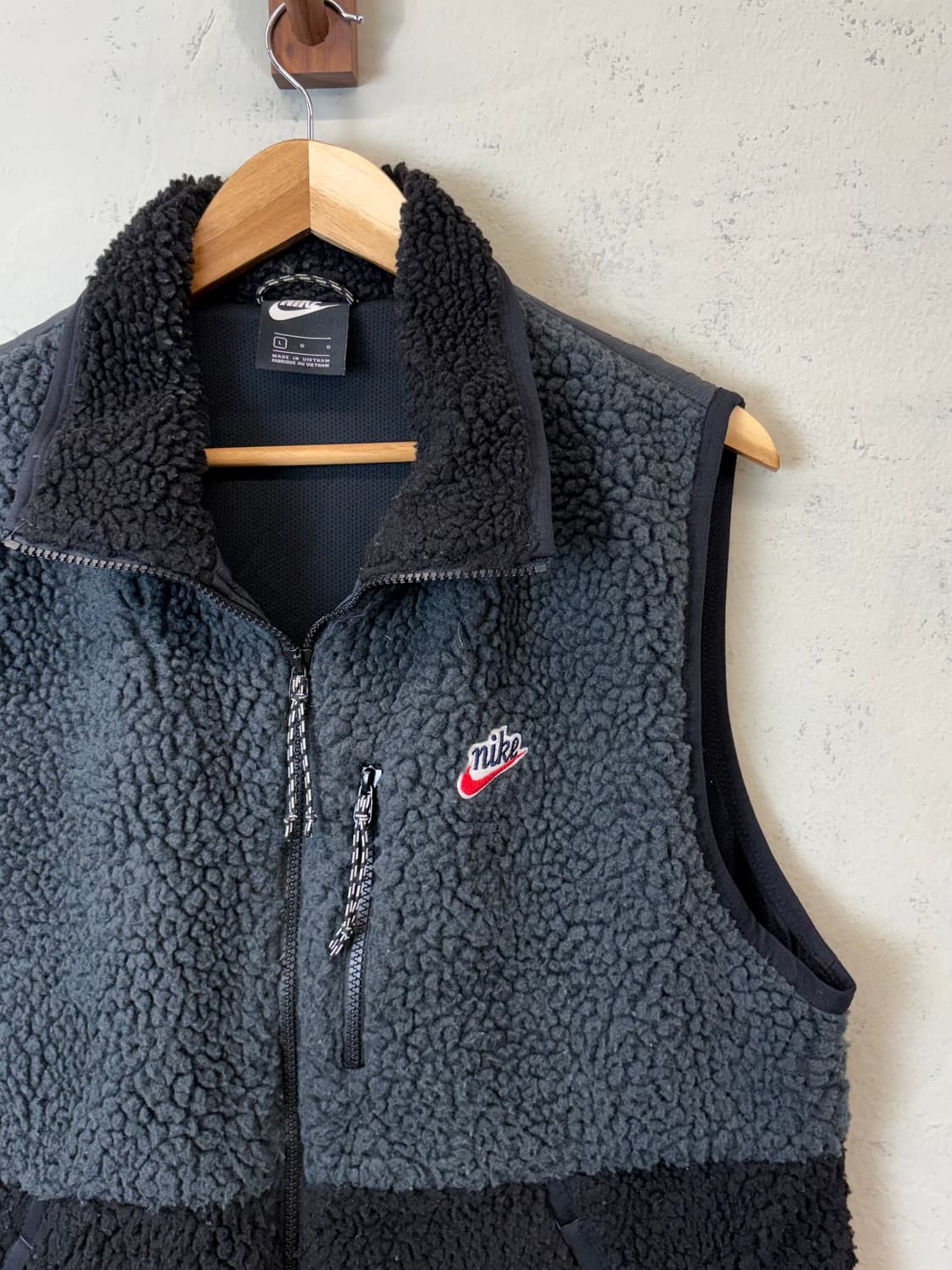 나이키 헤리티지 쉐르파 양털 집업 베스트 상품이미지2