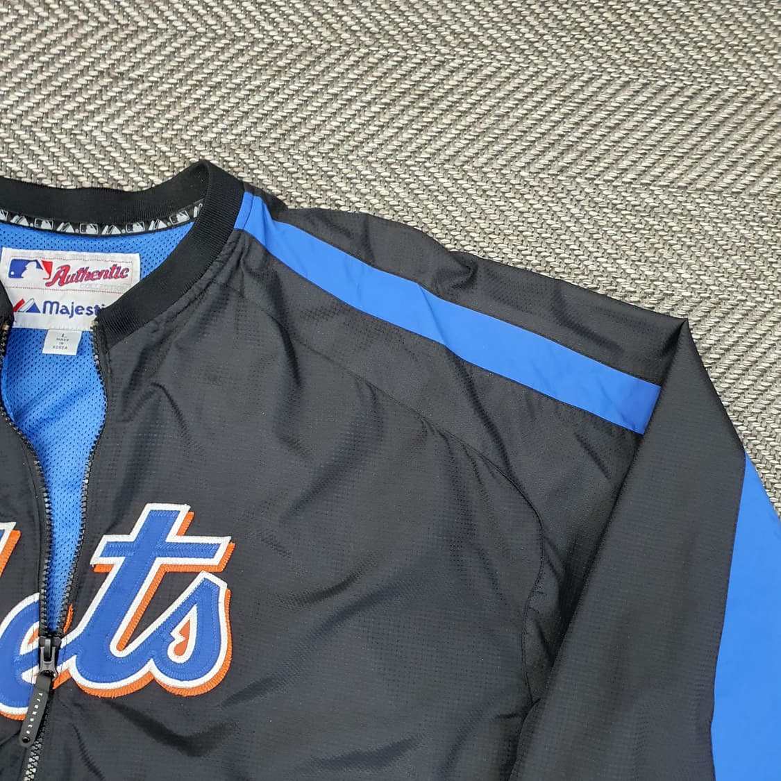 마제스틱 뉴욕메츠 간절기 집업자켓 남자105 상품이미지3