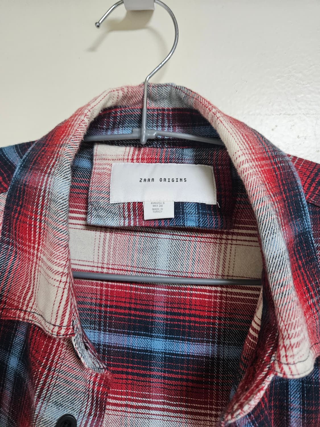 자라 오리진스 플란넬체크 상품이미지4