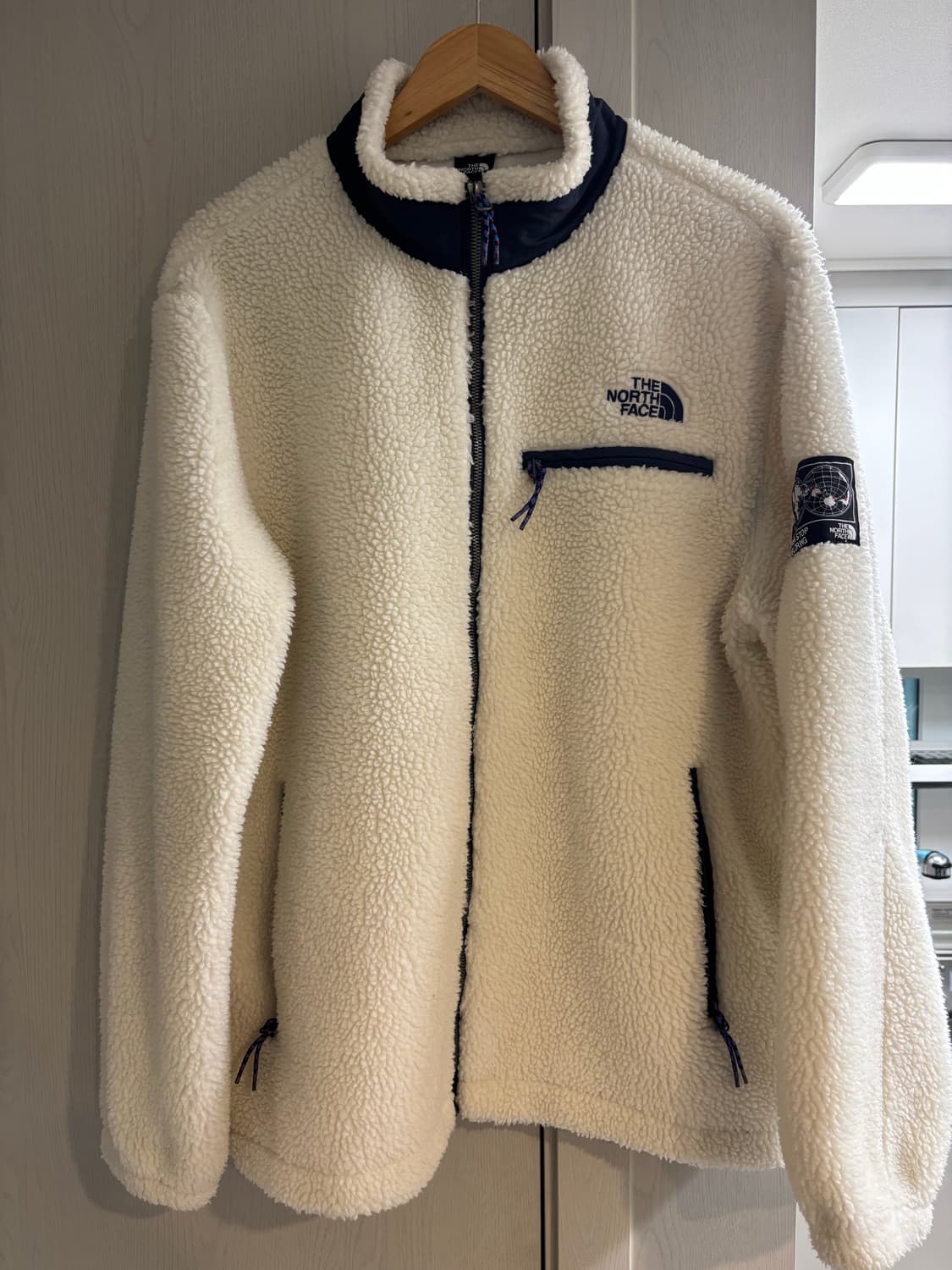 노스페이스 플리스 자켓 아이보리 2XL 110 상품이미지3