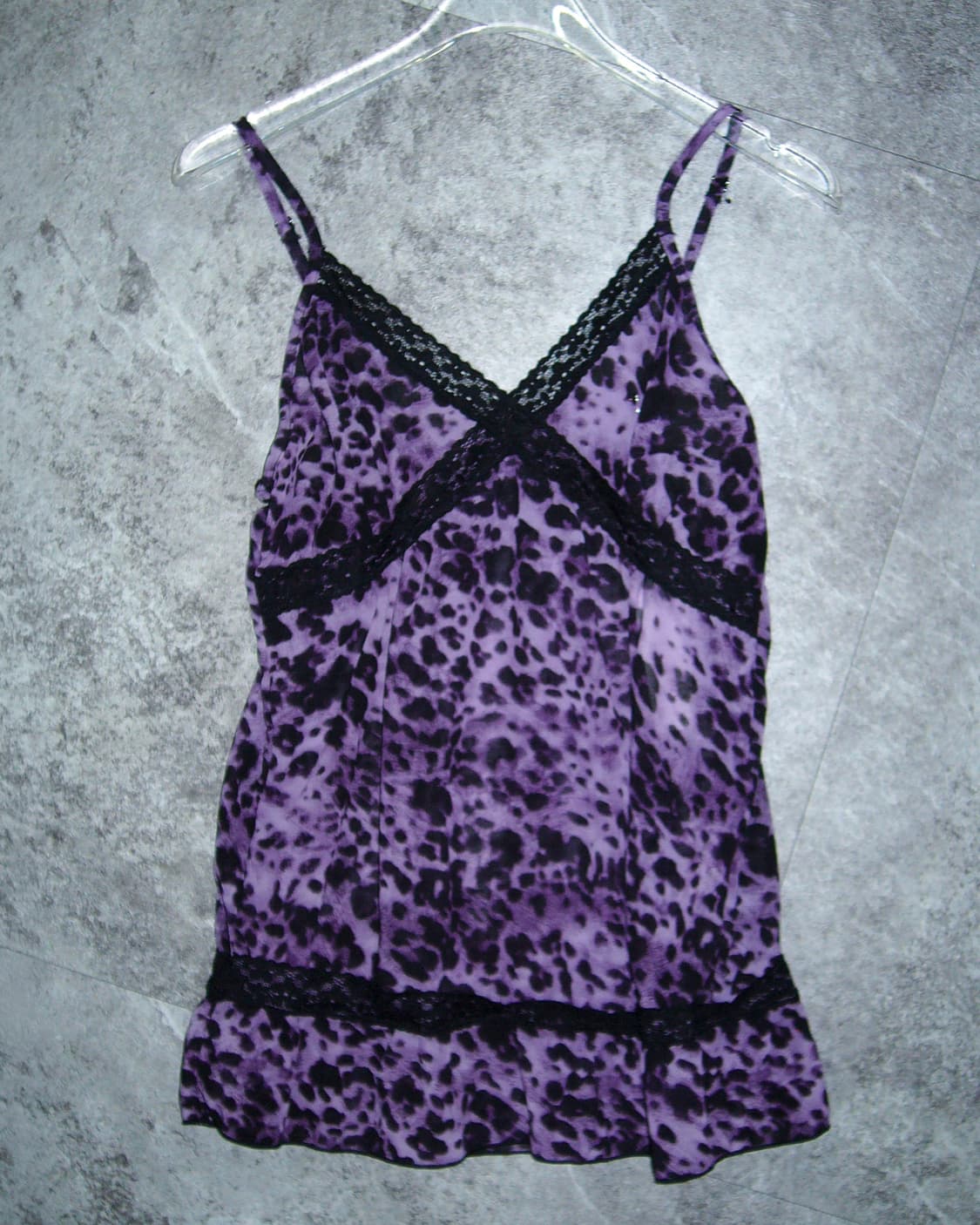 Purple Leopard Top 상품이미지1