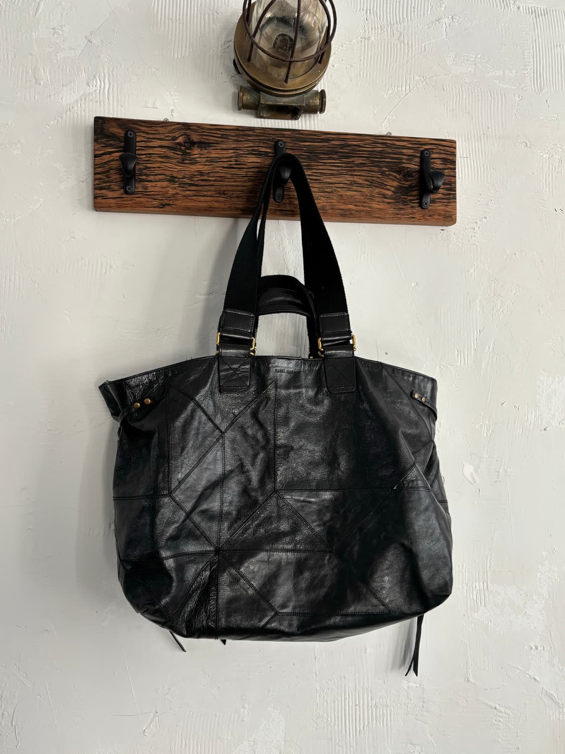 Isabel Marant 이자벨마랑 레더 패치워크 토트백 상품이미지3