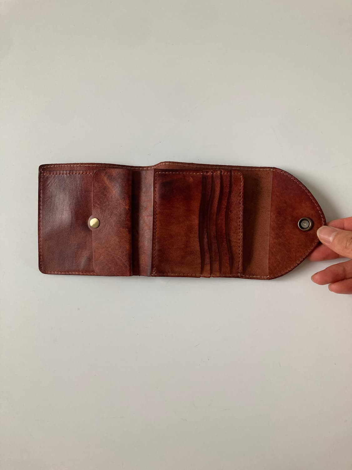 triple leather wallet 상품이미지6