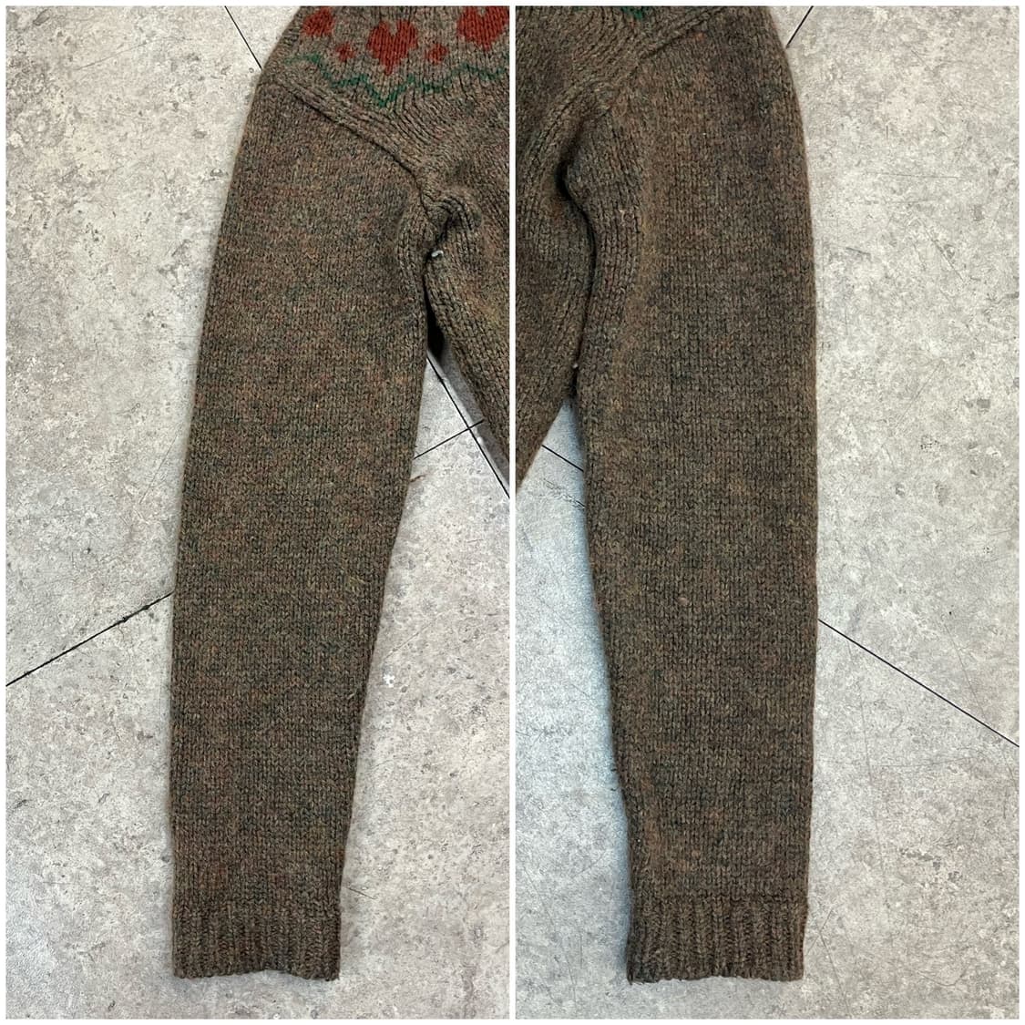 빈티지 패턴 가디건 브라운 #csz2570 상품이미지6