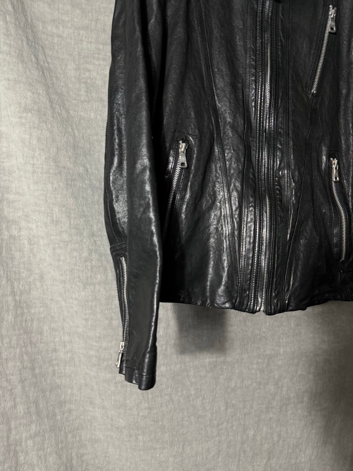 Sixtymiles Sheepskin Leather Jacket 상품이미지5