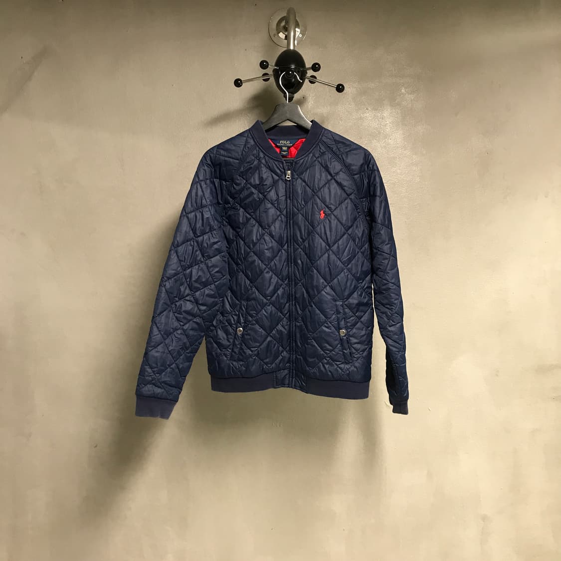 폴로 랄프로렌 퀄팅 자켓 네이비 XL18-20 상품이미지1