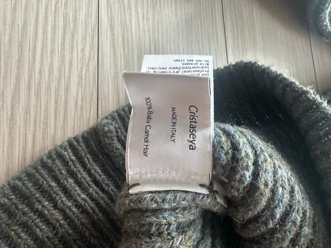 L) cristaseya 베이비 카멜 니트 상품이미지4