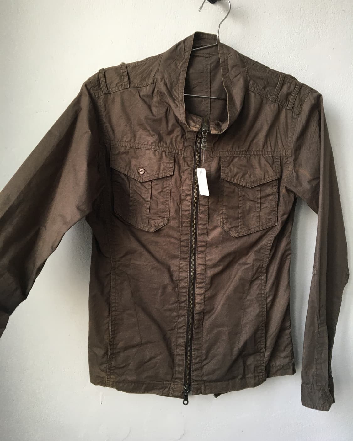 High neck zip up jacket 상품이미지4