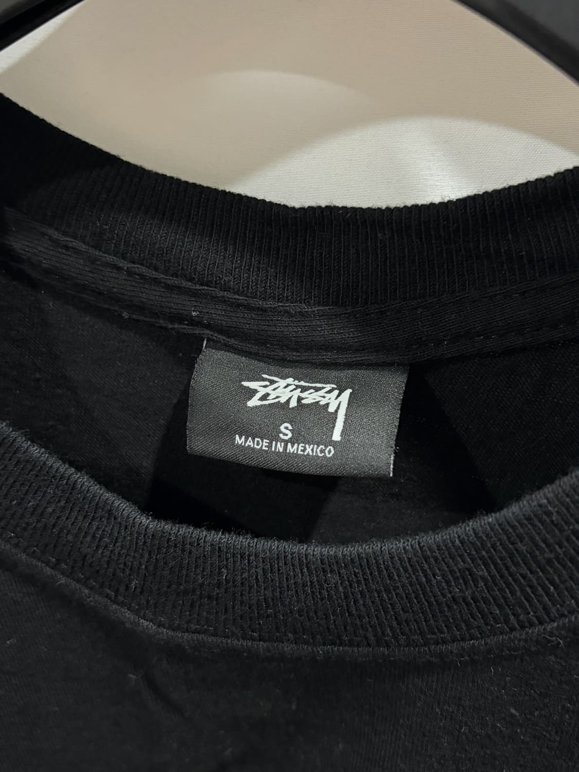 꼼데가르송 스투시 반팔티 블랙 S 상품이미지3