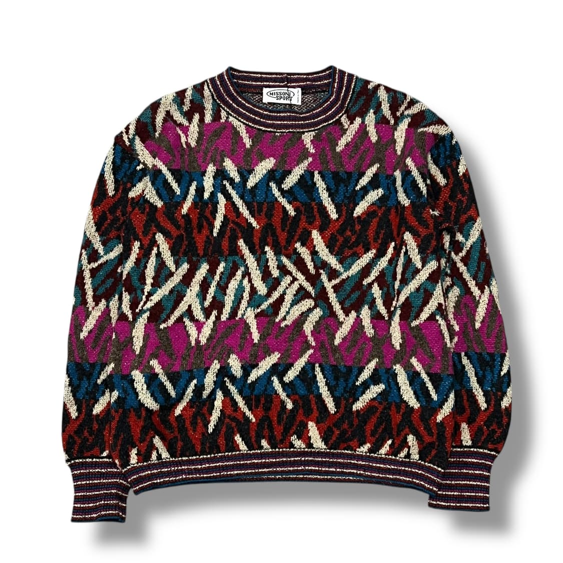 미쏘니 패턴 니트 s08396 상품이미지2