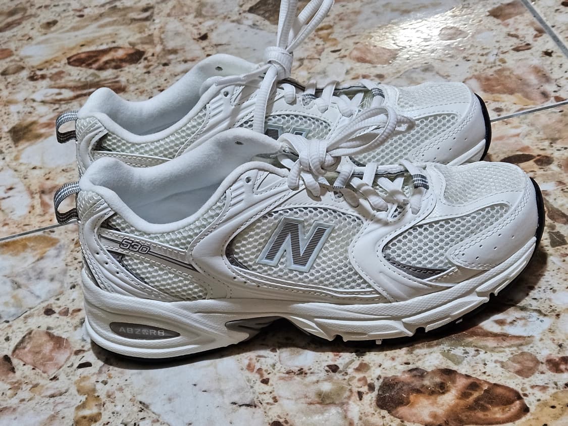 뉴발란스 530 화이트 펄 그레이 러닝화 225 상품이미지4