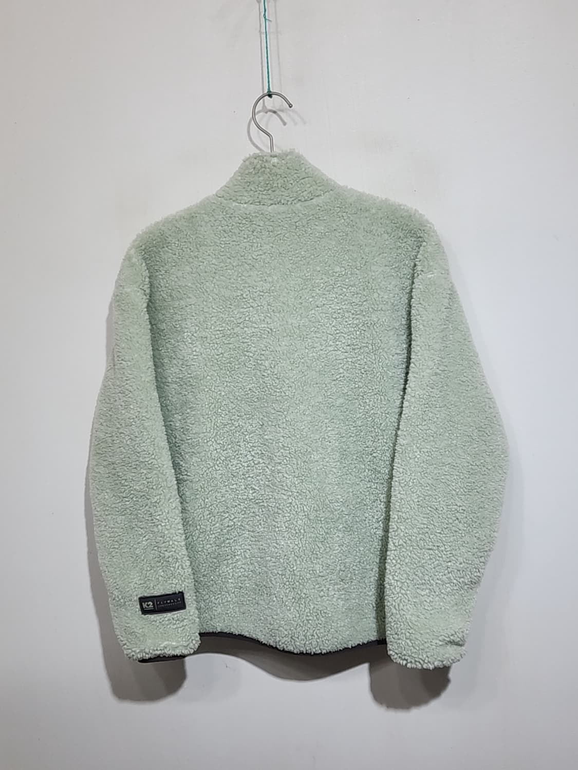 (95) K2 플리스 점퍼 옥색 뽀글이 케이투 후리스 자켓  상품이미지6