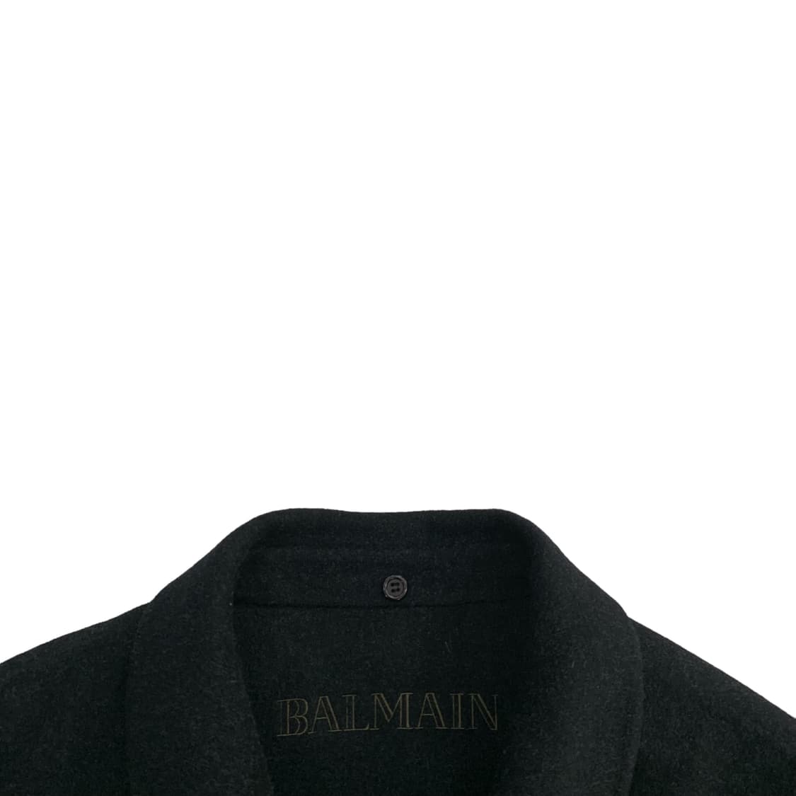 발망 Balmain 챠콜 캐시미어 코트 상품이미지3