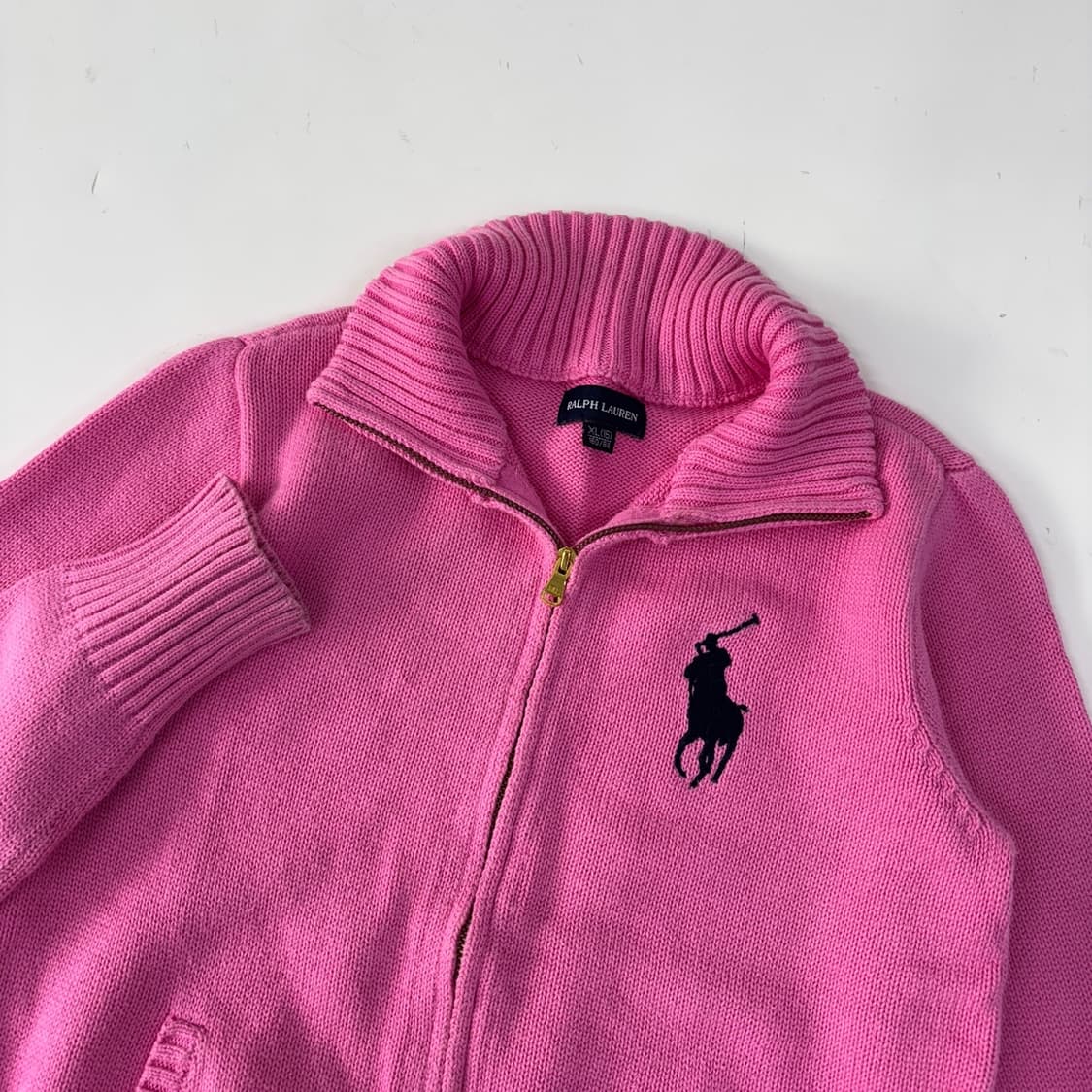 폴로 니트집업 상품이미지3