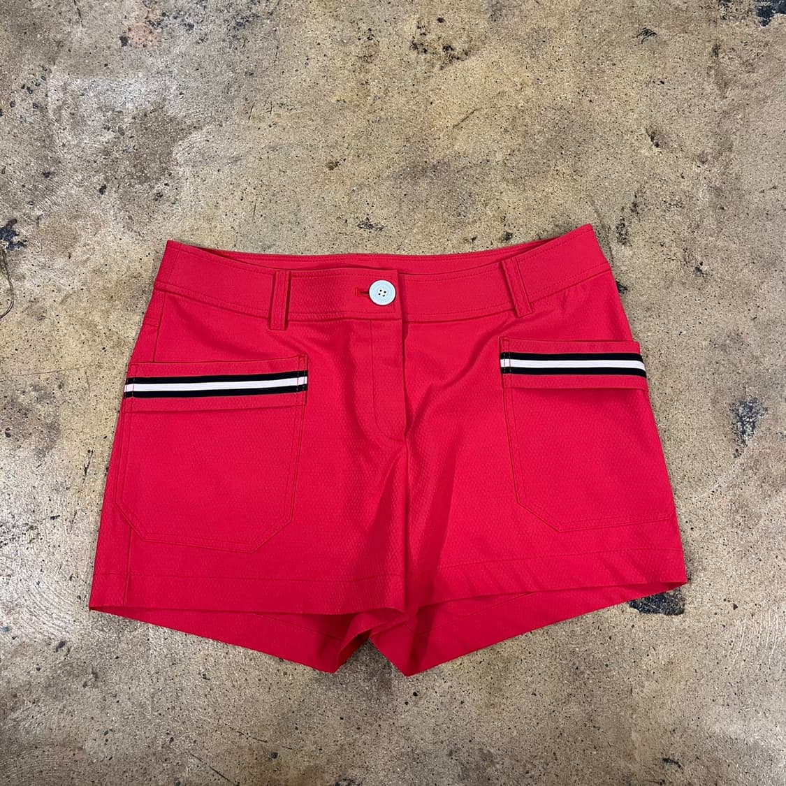 [정품/26] 타이틀리스트 레드 스트라이프 반바지 b18 상품이미지2