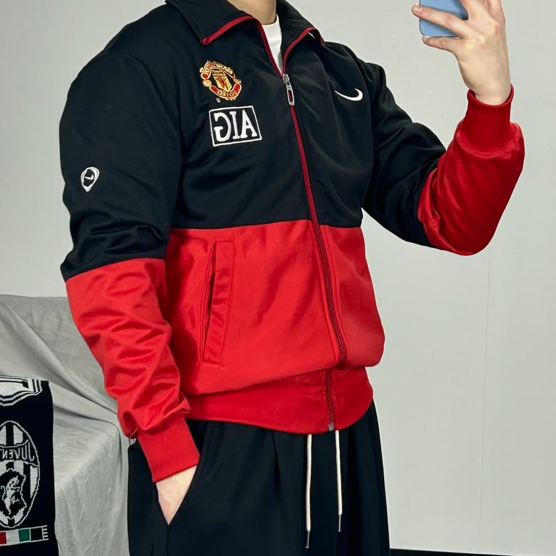 나이키 09-10 맨체스터 유나이티드 트랙탑 져지 M  상품이미지1