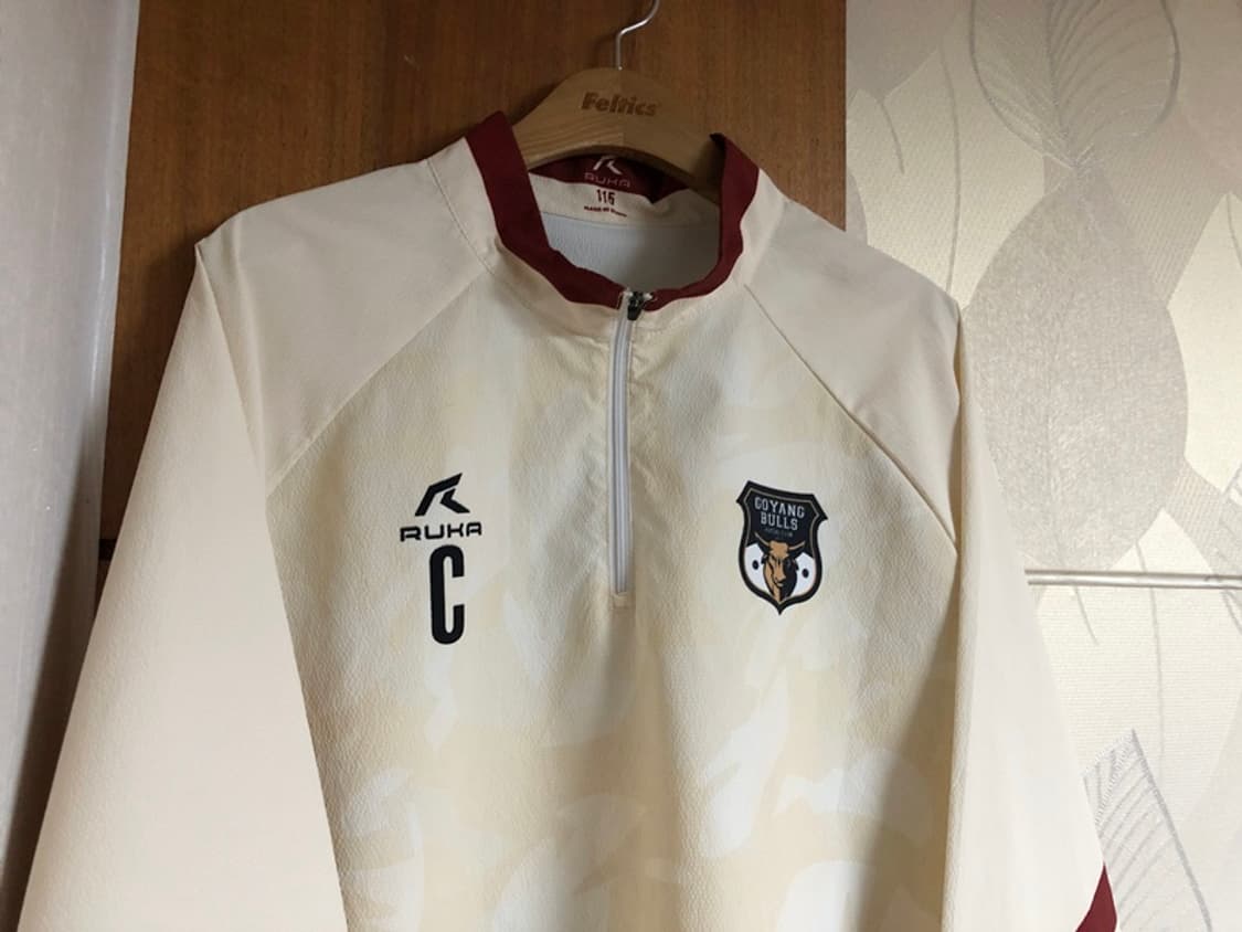 RUKA FK1리그(프로풋살) 고양불스FC 선수실착 웜업자켓 115 상품이미지5