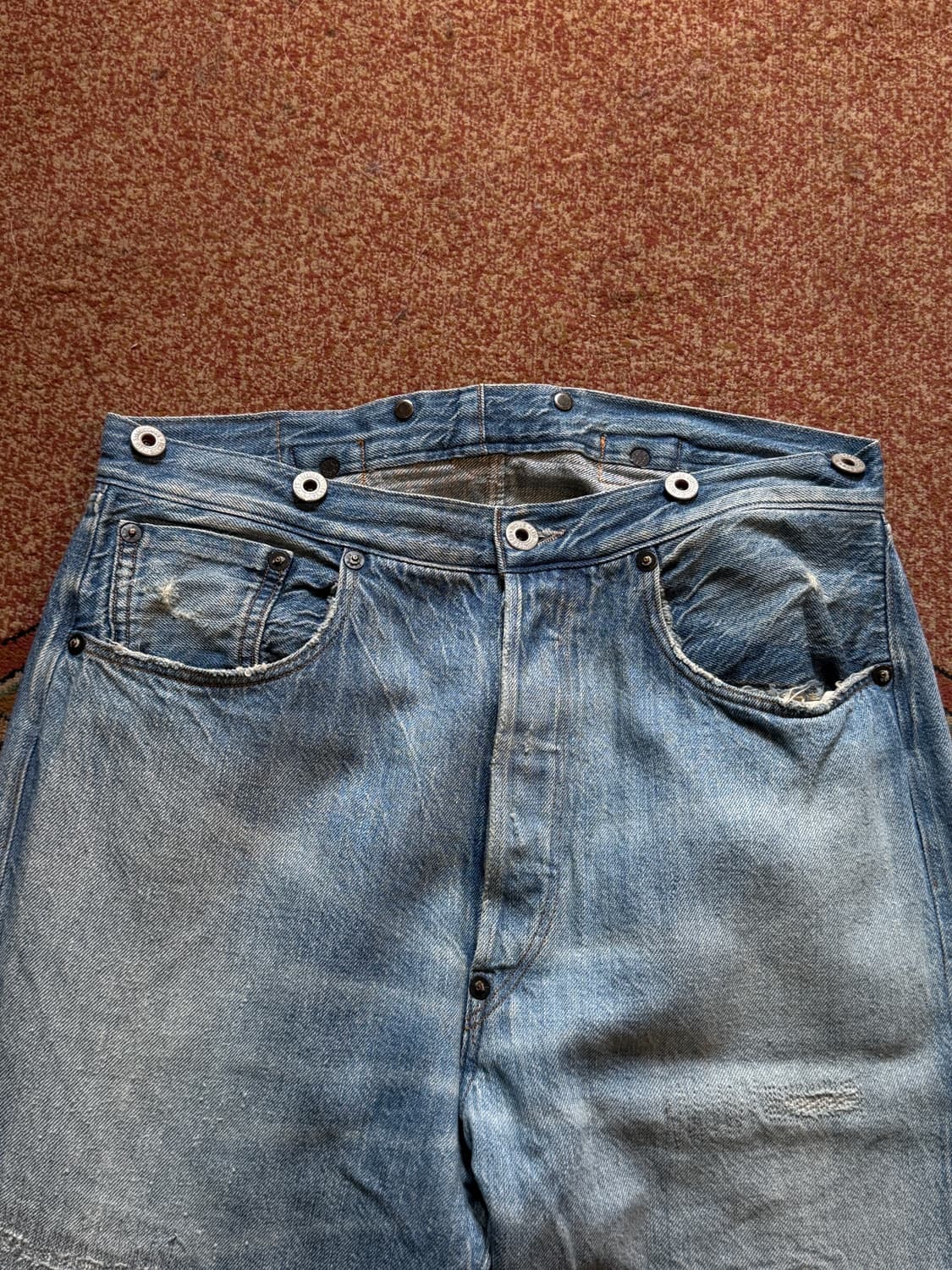 Levis LVC Line 리바이스 1890년 501모델 복각 셀비지 신 상품이미지4