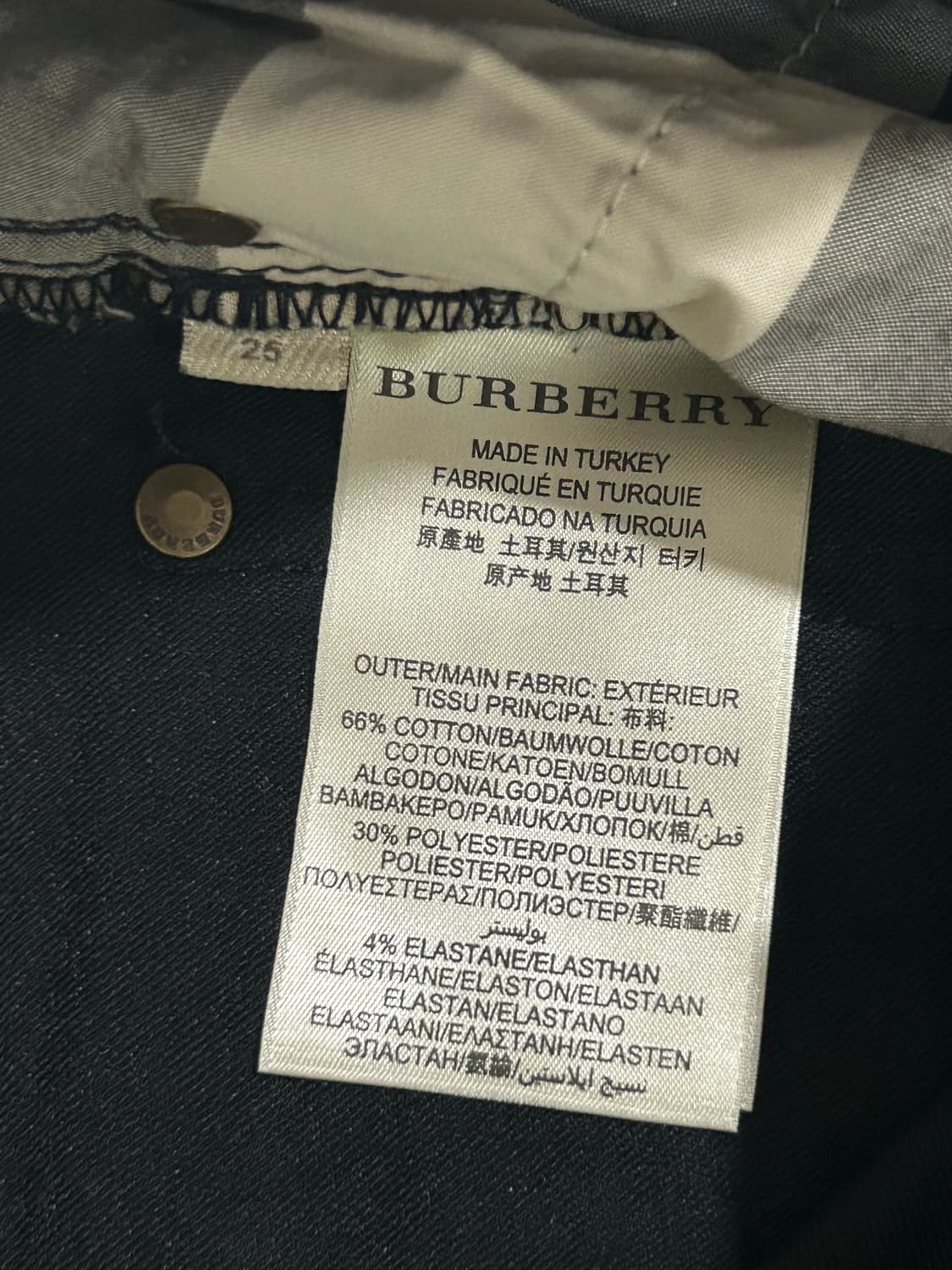 버버리 브릿 스키니 앵클진25 상품이미지7