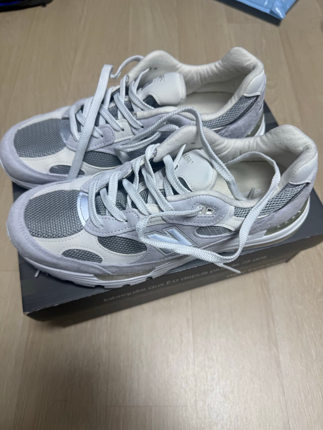 뉴발란스 992 화이트 실버 275 상품이미지1