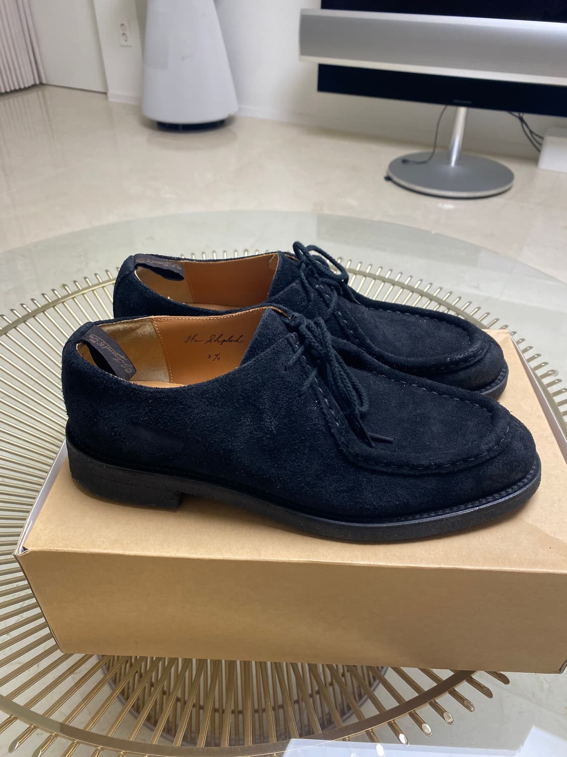 올드조 트롤리안슈즈 블랙 8반 상품이미지3