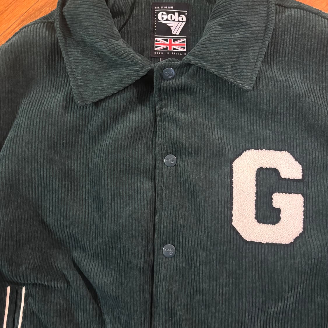 Gola 야구잠바 그린 상품이미지3