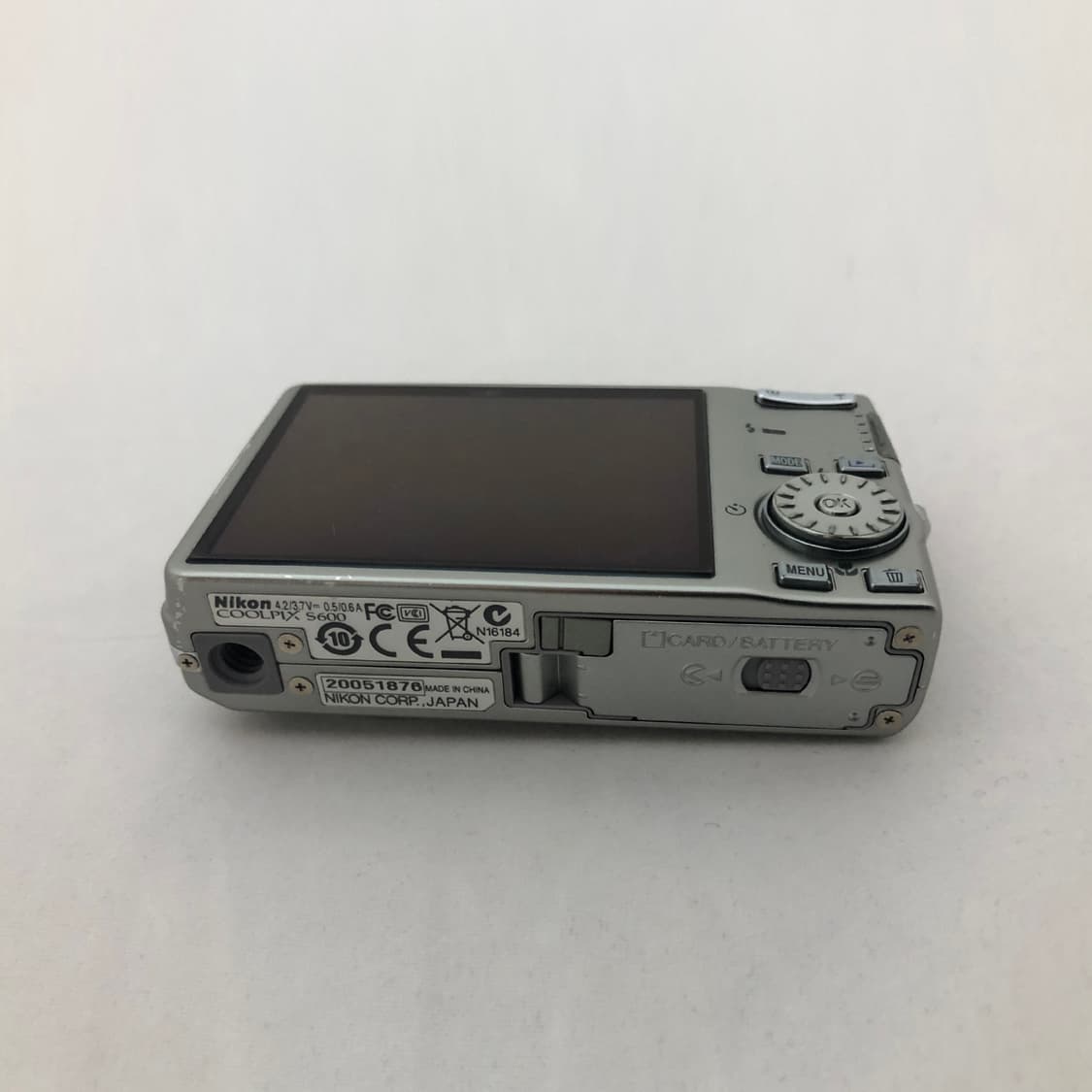 니콘 쿨픽스 Coolpix S600 빈티지 디카 카메라 실버 상품이미지6