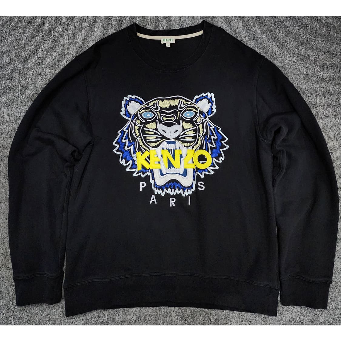 겐조 타이거 자수 맨투맨 L 상품이미지1