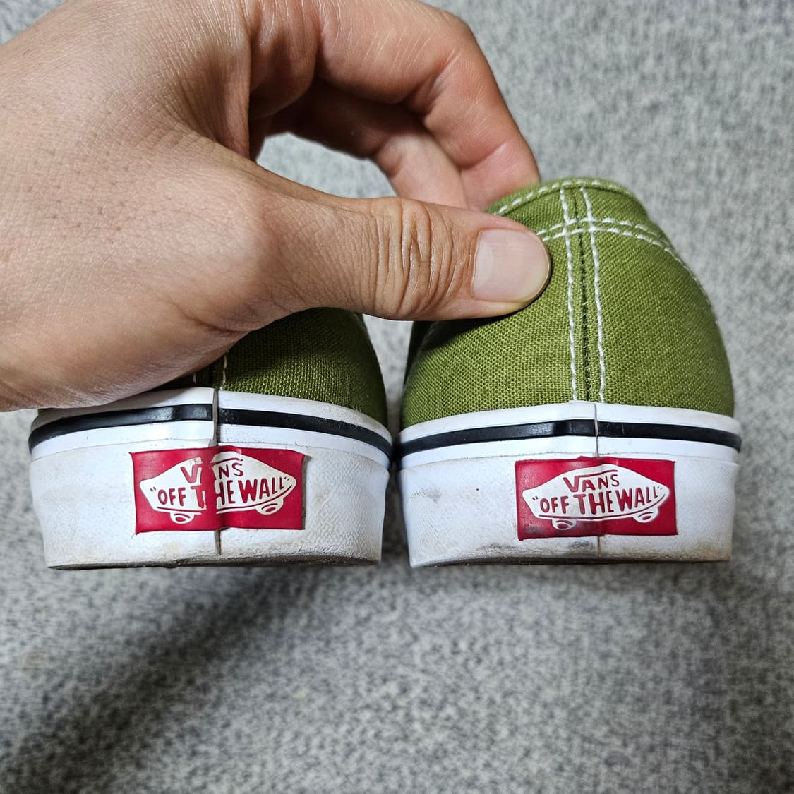 [270] 반스 Vans 어센틱 올리브 카키 상품이미지9
