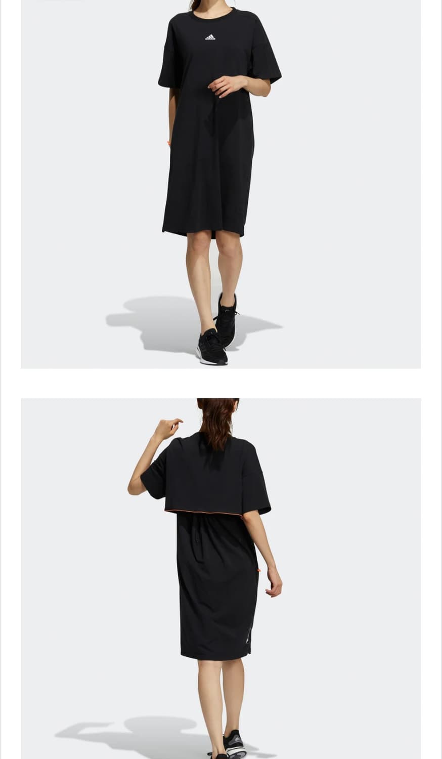 아디다스 테크 EX 드레스뒷트임 반팔 원피스 S 상품이미지1
