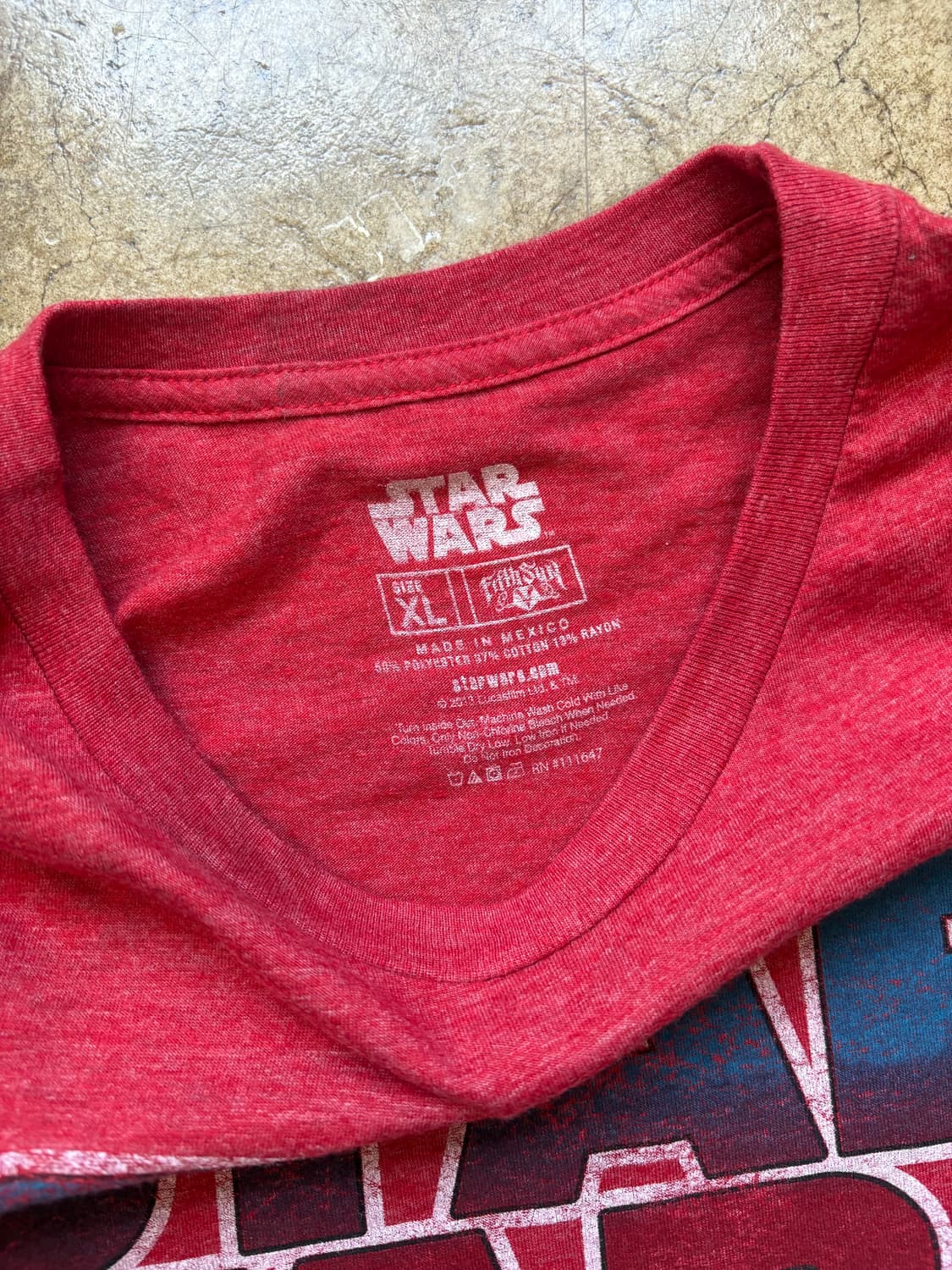 STAR WARS 프린팅 핑크 티셔츠 상품이미지4