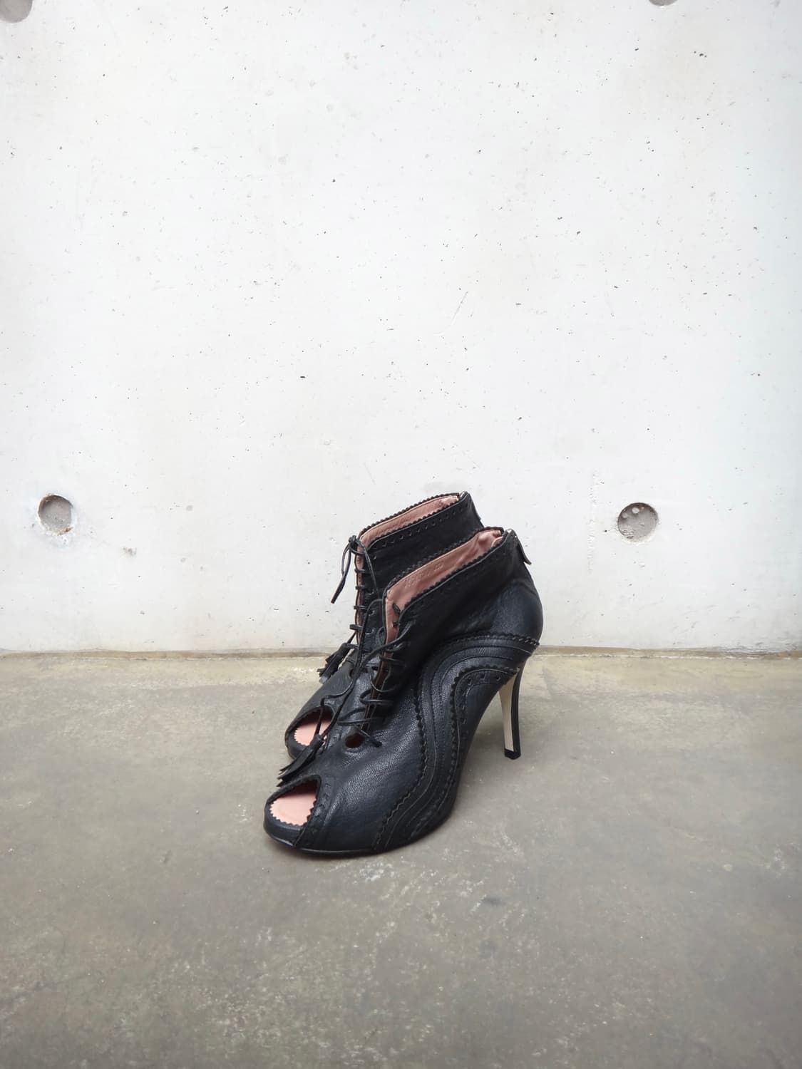 SUECOMMA BONNIE open toe strap heels  상품이미지2