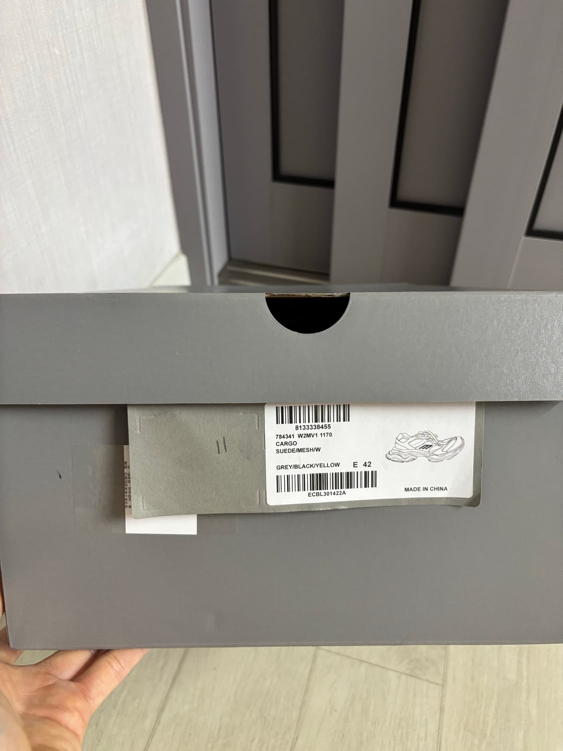 발렌시아가 카고 스니커즈 옐로우 42사이즈 상품이미지7