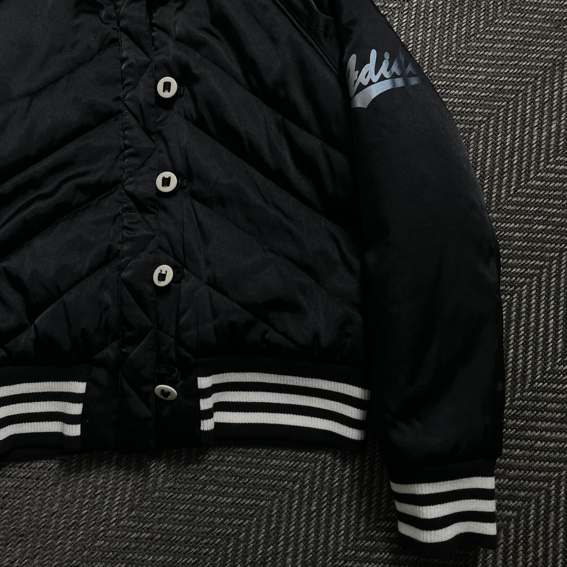 아디다스 y2k 크롭 퍼 패디드 후드 점퍼o 4608 상품이미지3