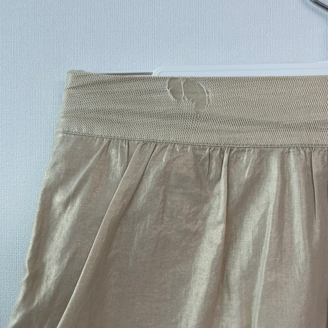 바네사부르노 골드 미니 스커트 44 상품이미지5