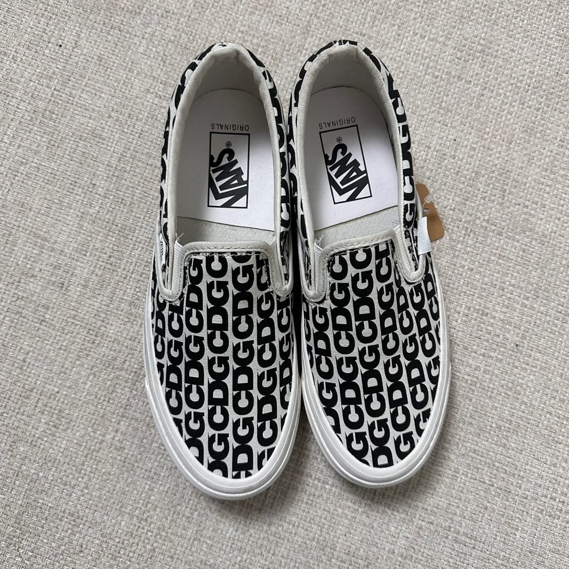 cdg x vans 슬립온 스니커즈 상품이미지4