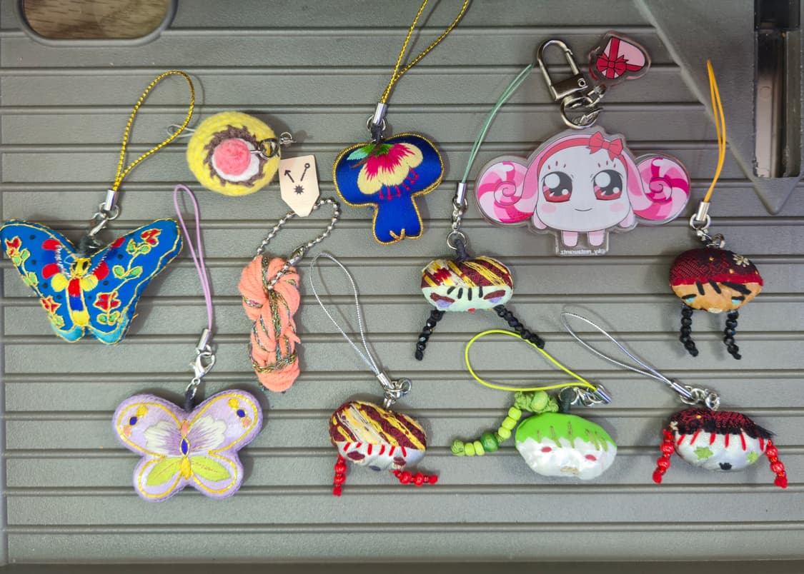 핸드메이드 공예 캐릭터 키링 상품이미지1