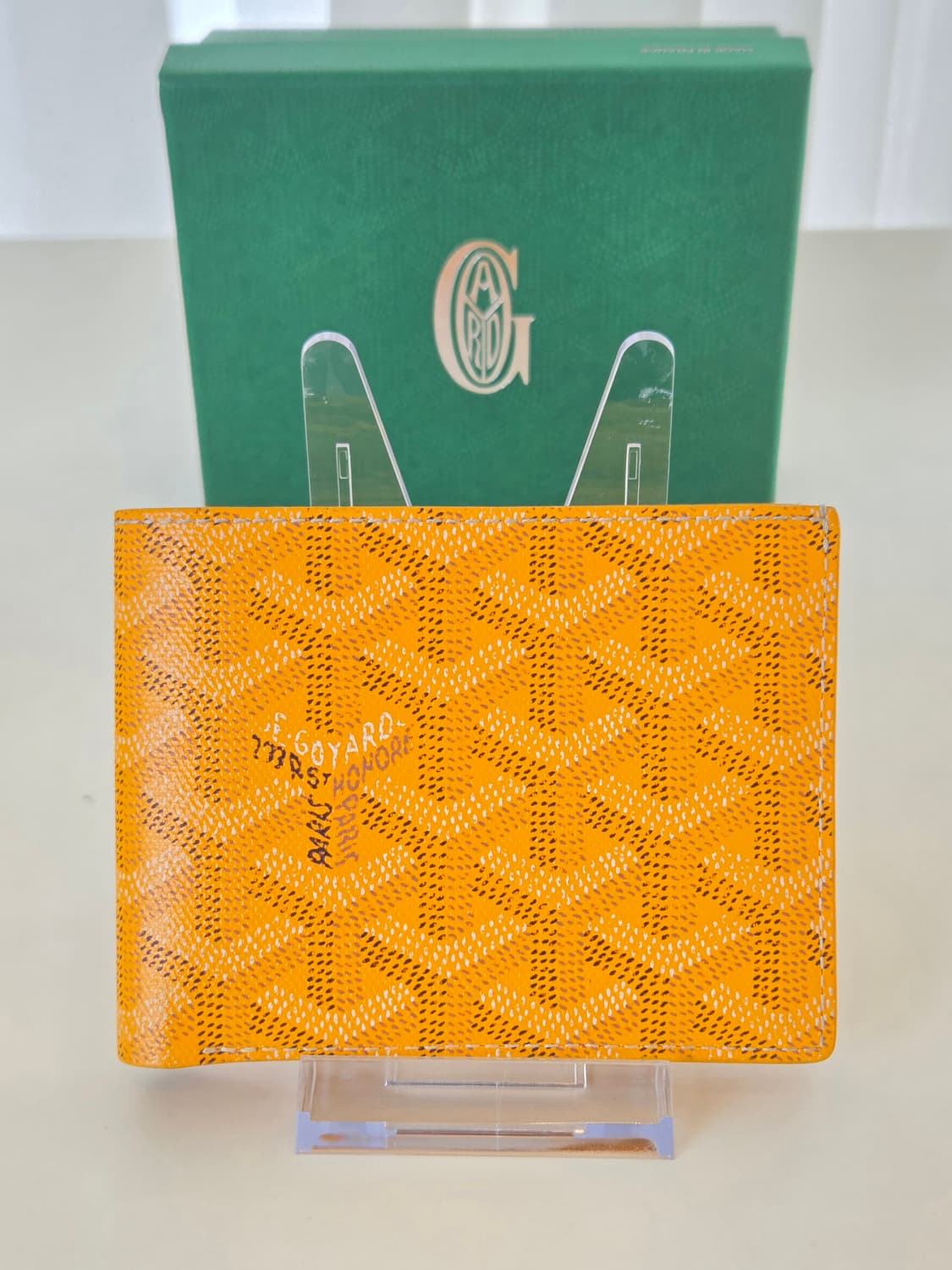 고야드 빅투와르 반지갑 옐로우 상품이미지1