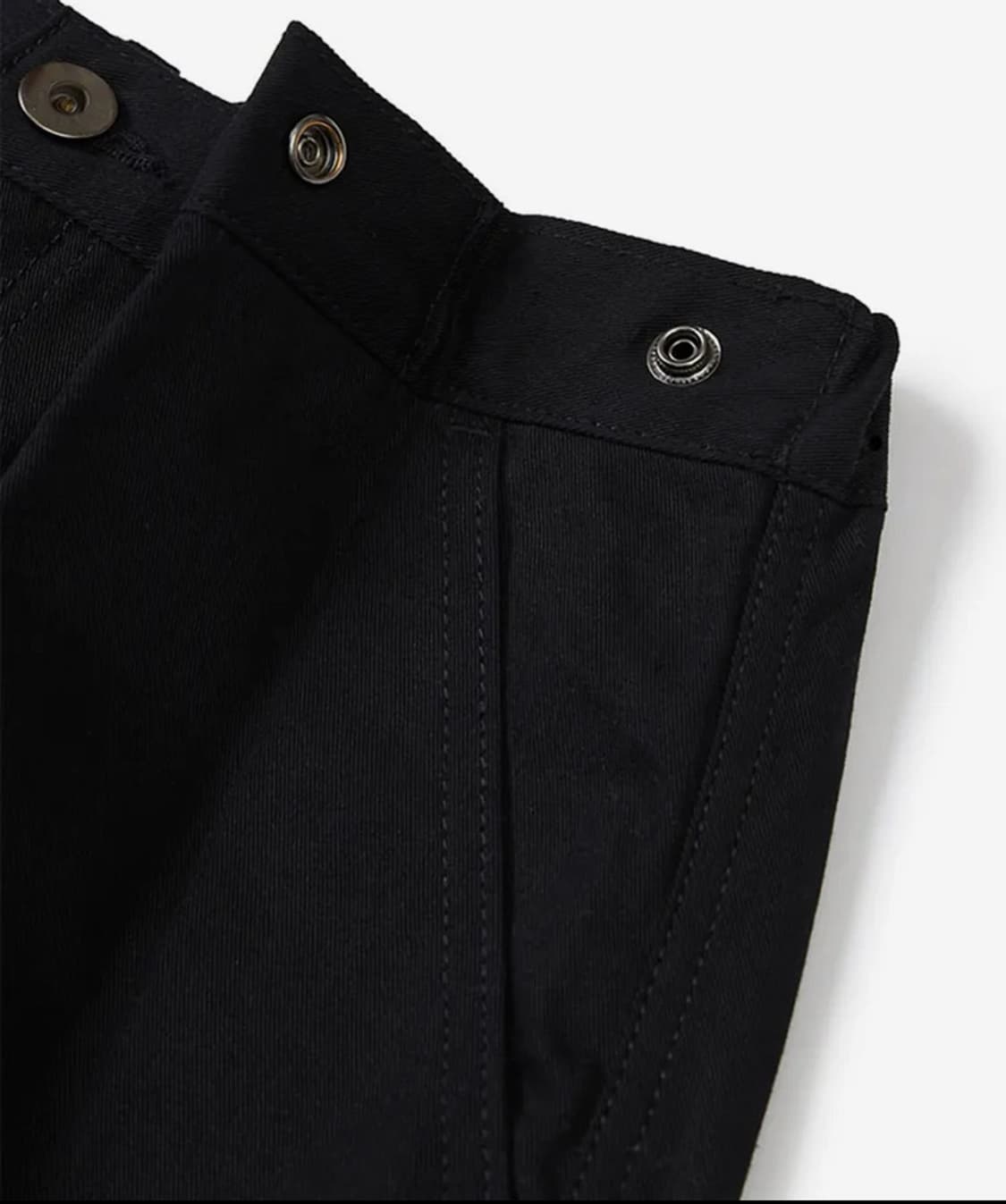 Steady Balloon Snap Pants Black 상품이미지5