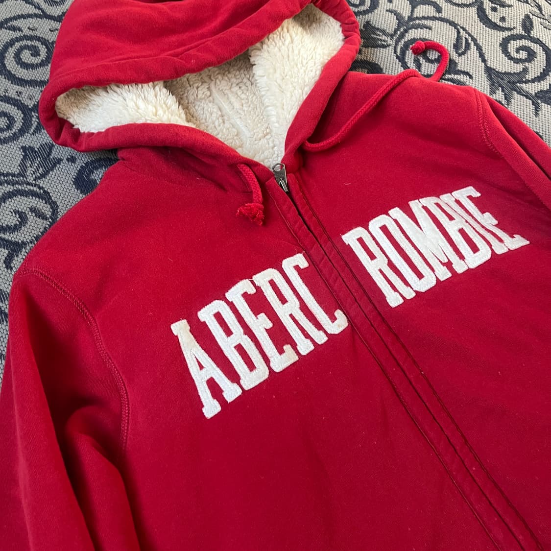 XL 아베크롬비 쉐르파 후드집업/W2643 상품이미지3