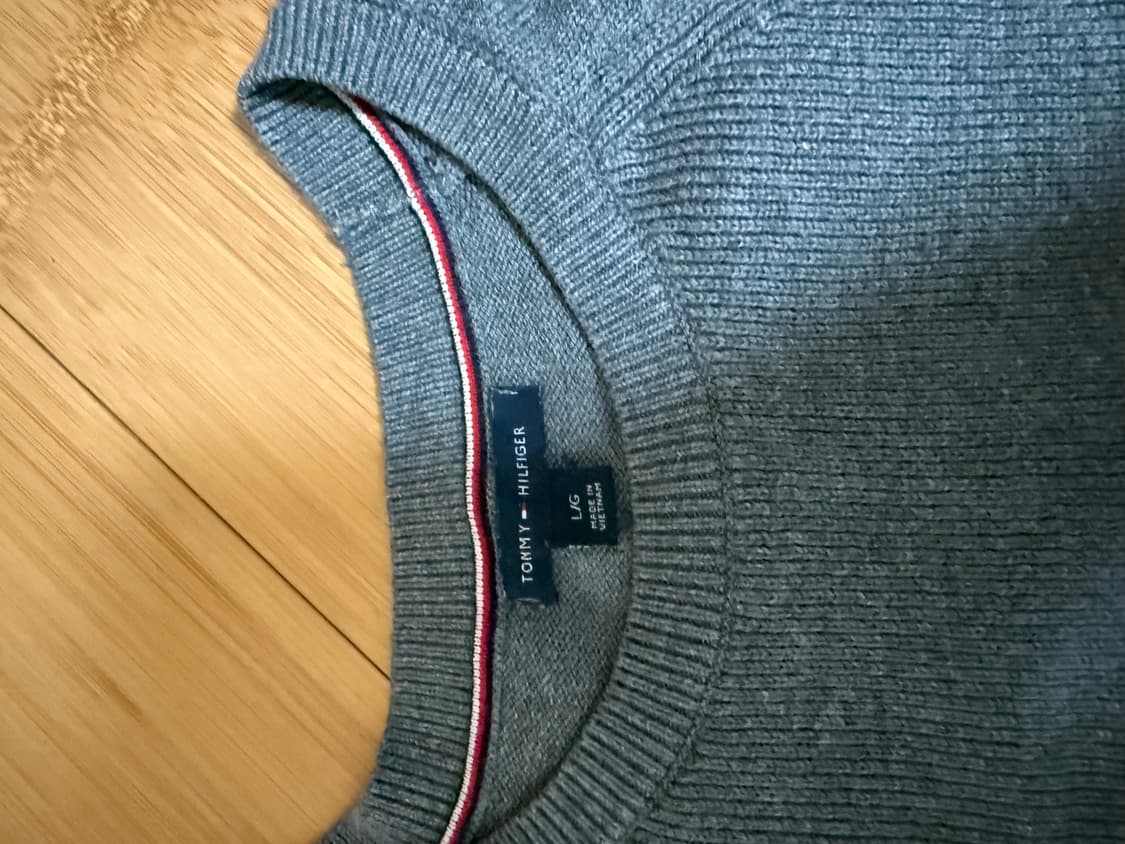 타미힐피거니트회색니트타미니트그레이니트여자니트여성니트옷벼룩옷장정리 상품이미지2