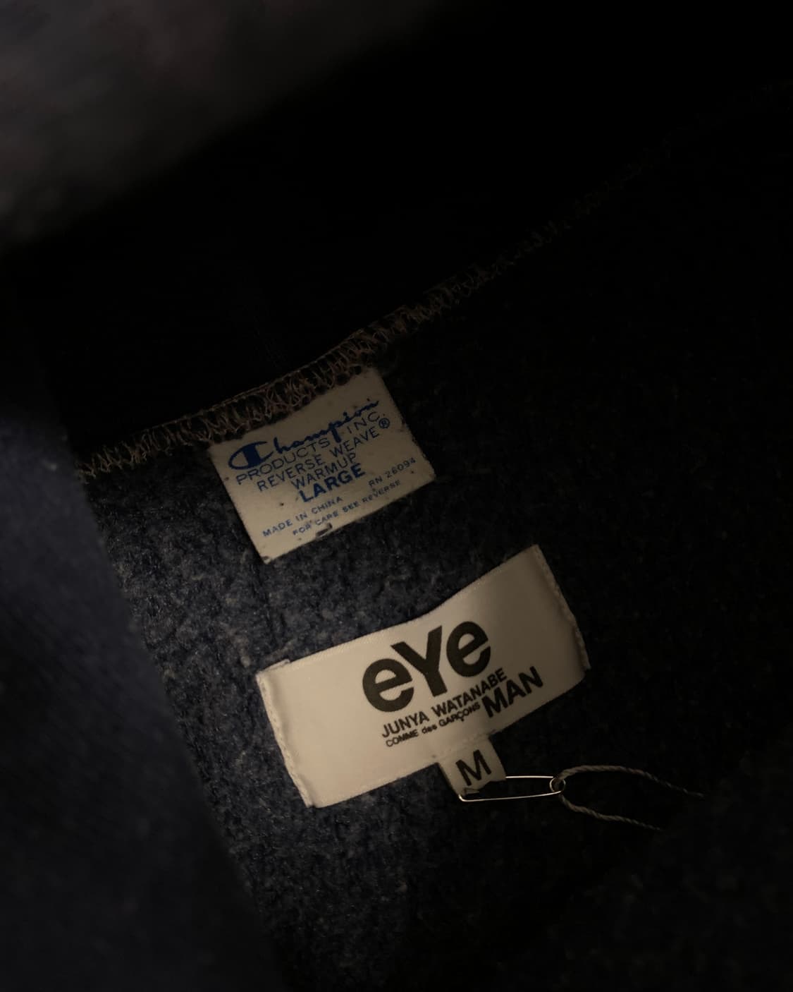 준야 와타나베 eYe x 챔피온 후드티 상품이미지4