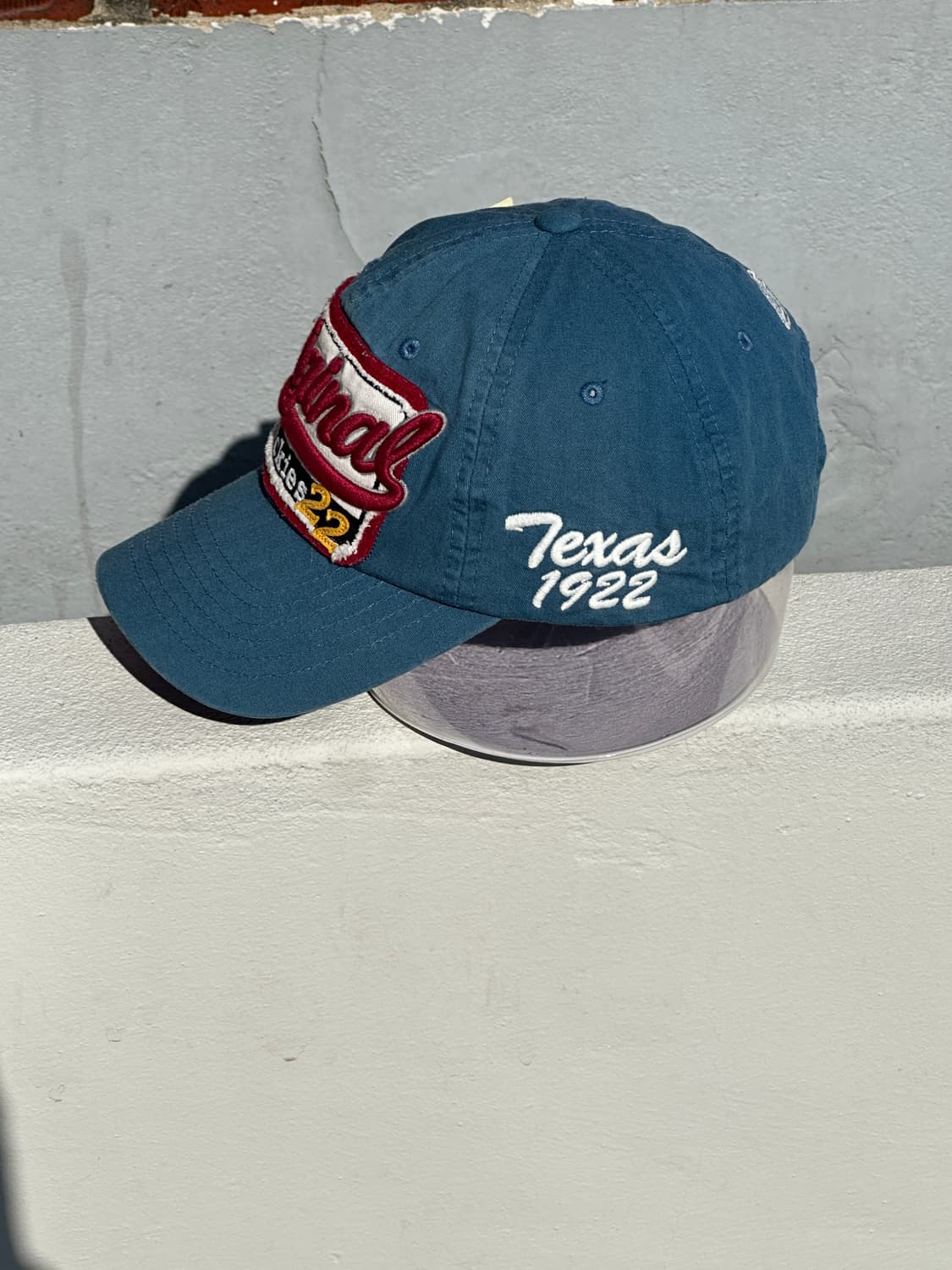 (새상품) [F] 디키즈 빈티지 로고 블루톤 볼캡 모자 상품이미지3