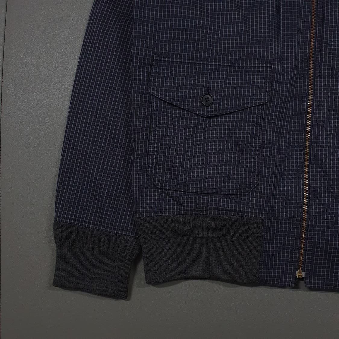 XL) 폴스미스 R.NEWBOLD USN G-1 플라이트 블루종 덱 자켓 상품이미지3