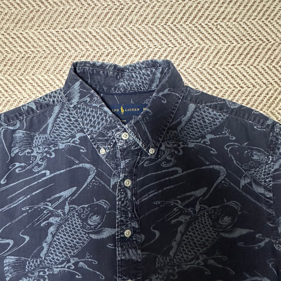 POLO RALPH LAUREN vintage half shirt 상품이미지3