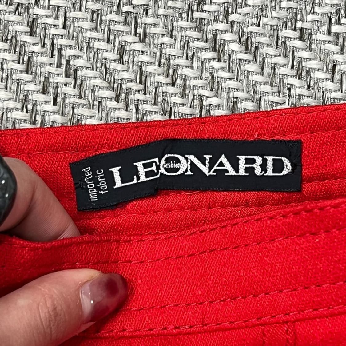 레오나드 투포켓 스커트 v0672 상품이미지7