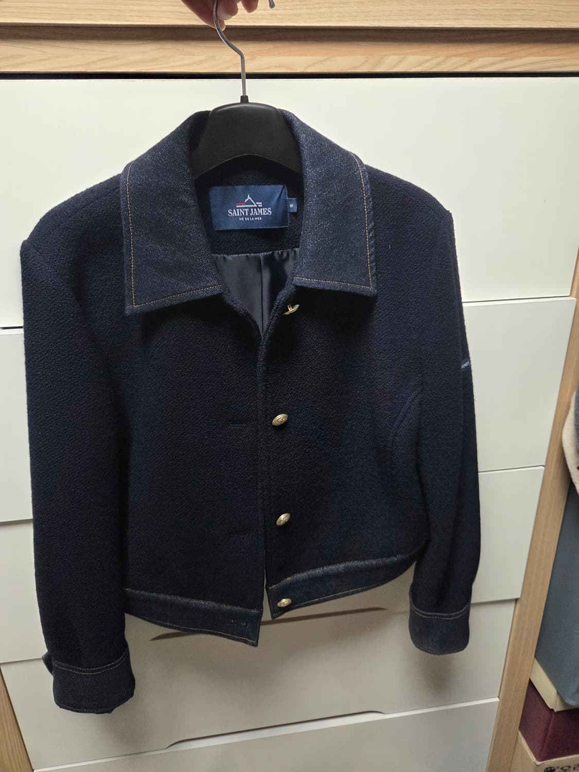 세인트제임스 매기 데님트위드 자켓 상품이미지4